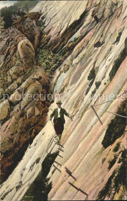 Bergsteigen Klettern Am Brett Zugspitzbesteigung Höllental