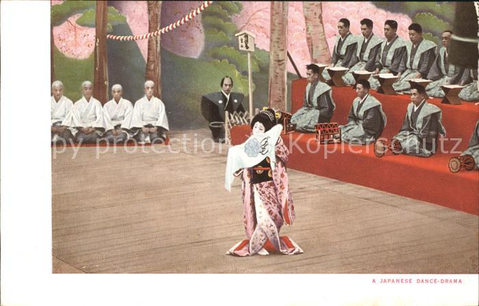 Geisha Tanz Japanese Dance-Drama