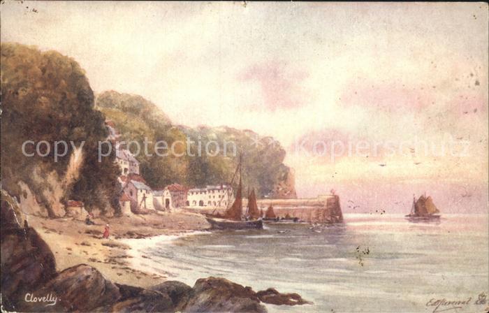 Verlag Tucks Aquarette Nr. 6280 Clovelly