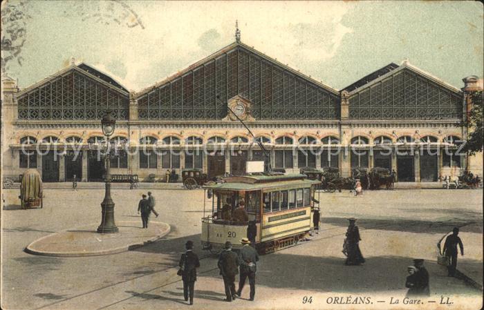 Strassenbahn Orleans Gare Bahnhof