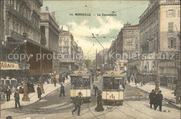 Strassenbahn Marseille Cannebiere