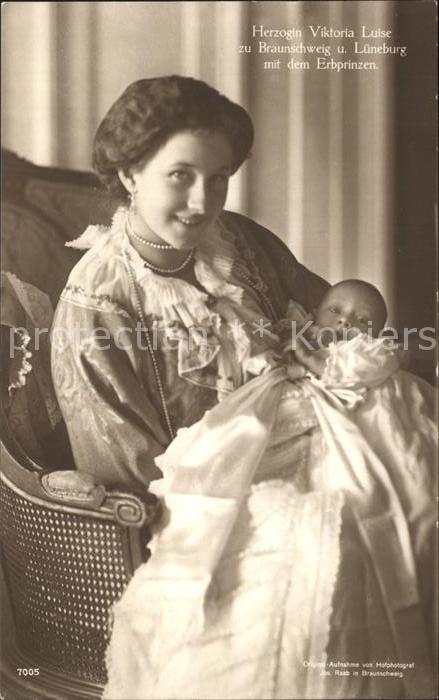 Adel Preussen Herzogin Viktoria Luise Erbprinz