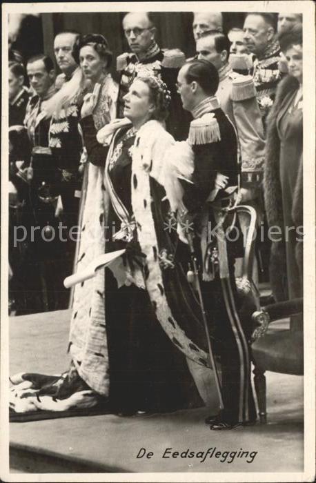 Adel Niederlande Koningin Juliana Eedsaflegging