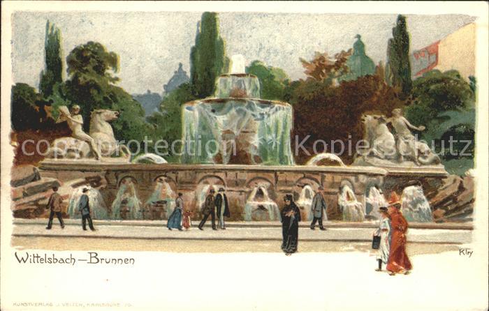Kley Wittelsbach-Brunnen Muenchen