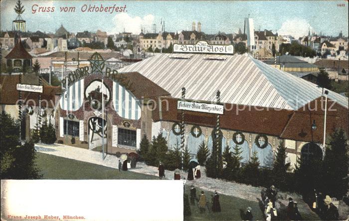 Oktoberfest München Bräu-Ros_l Festzelt