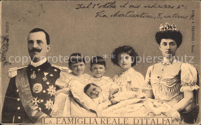 Adel Italien Famiglia Reale