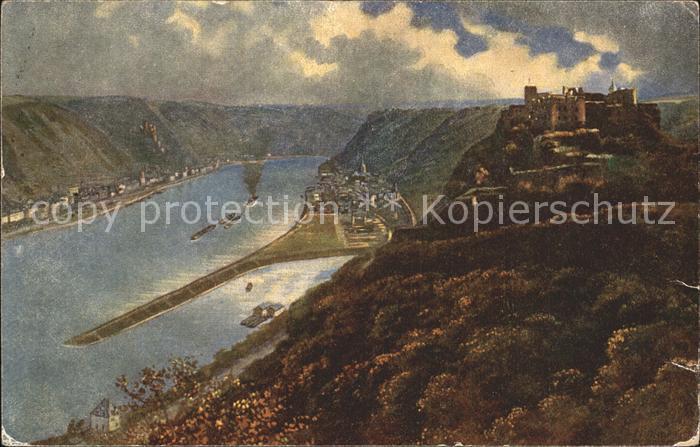 Hoffmann Heinrich Ruine Rheinfels St. Goar St. Goarshausen