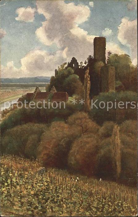 Hoffmann Heinrich Ruine Ehrenberg am Neckar