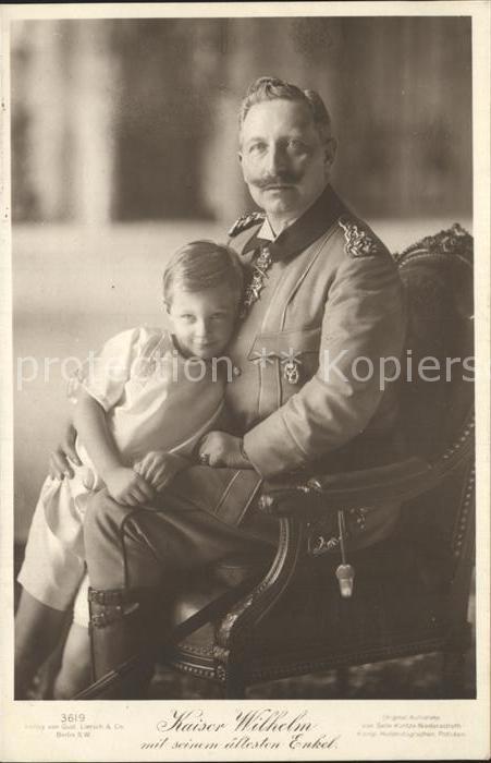 Wilhelm II Enkel Gustav-Liersch-Verlag-Nr. 3619