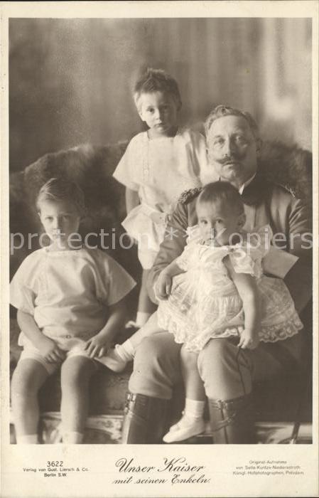 Wilhelm II Enkeln Gustav-Liersch-Verlag-Nr. 3622
