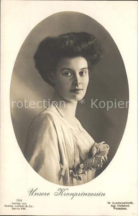 Adel Preussen Kronprinzessin Cecile