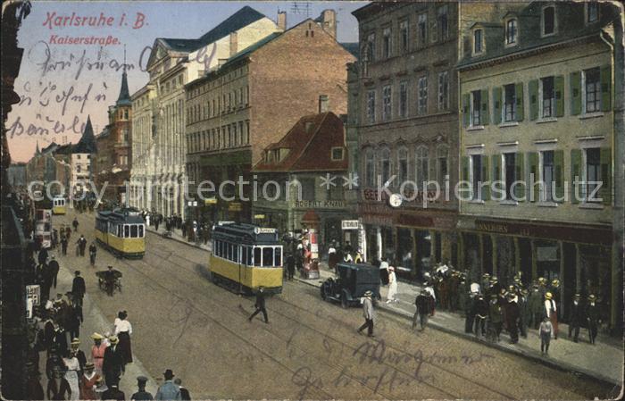 Strassenbahn Karlsruhe Kaiserstrasse