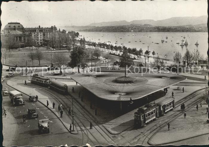 Strassenbahn Zuerich Bellevue