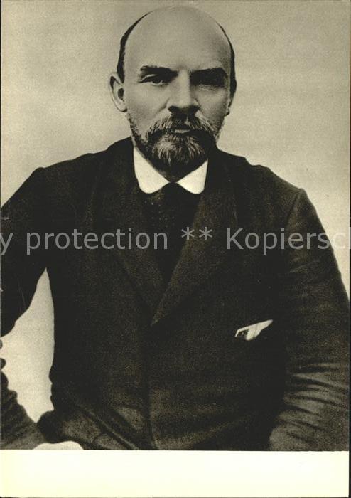 Politiker Wladimir Iljitsch Lenin 1914