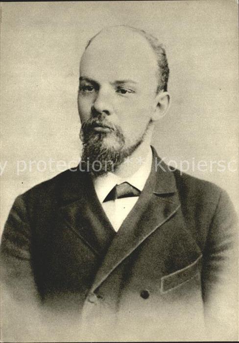 Politiker Wladimir Iljitsch Lenin 1897