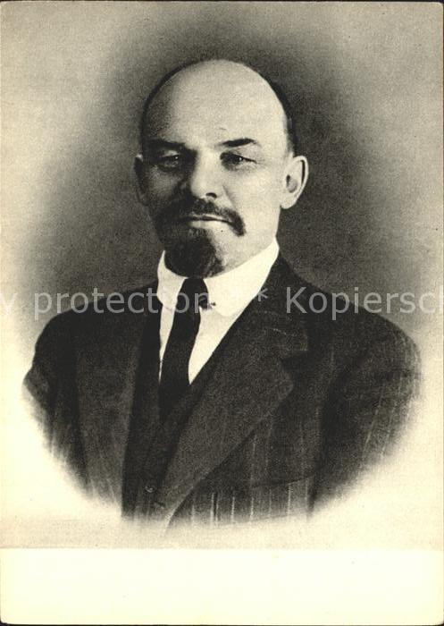 Politiker Wladimir Iljitsch Lenin 1917