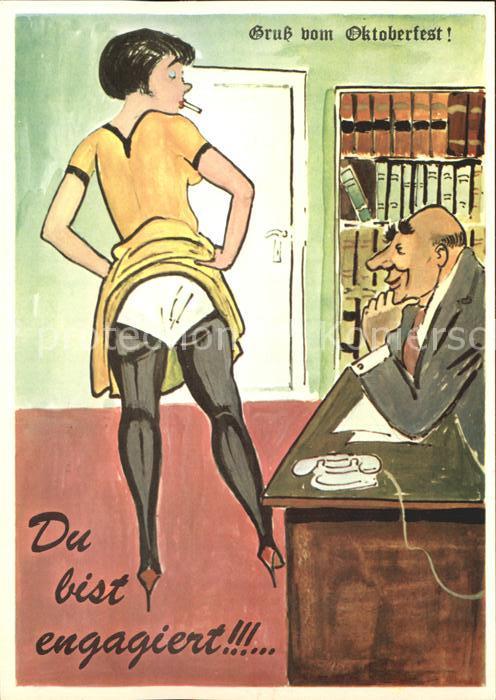 Oktoberfest Humor Chef Angestellte Telefon Unterhos