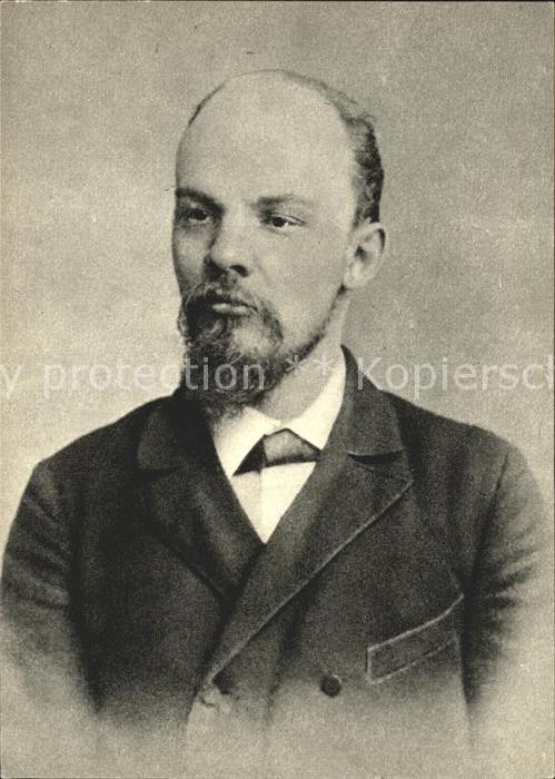 Politiker Wladimir Iljitsch Lenin 1897