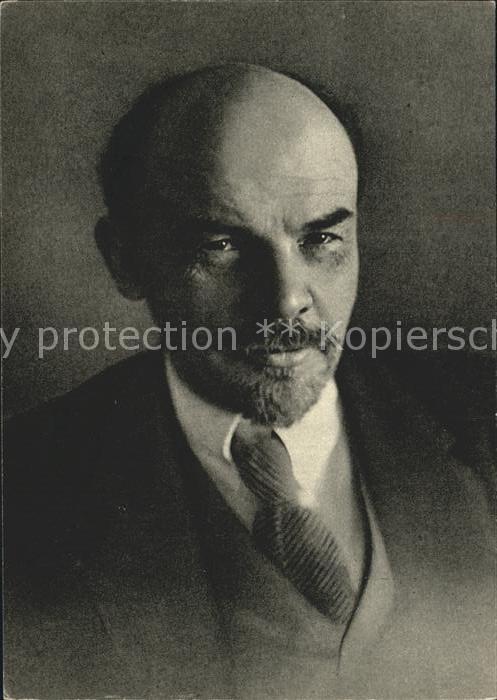 Politiker Wladimir Iljitsch Lenin 1918