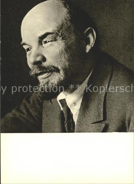 Politiker Wladimir Iljitsch Lenin 1920