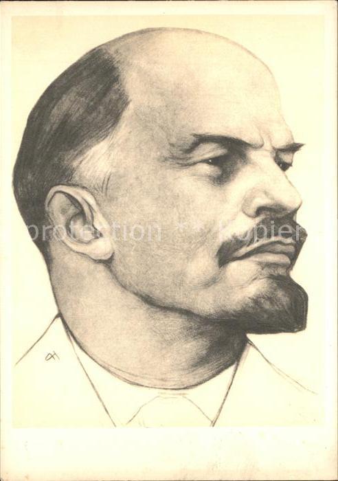 Politiker Lenin Kuenstler N. A. Andrejew