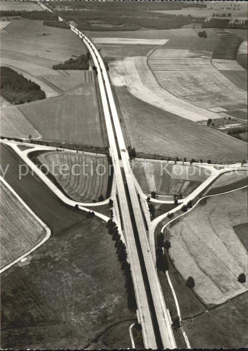 Autobahn Autobahnkreuz Thiendarf Fliegeraufnahme