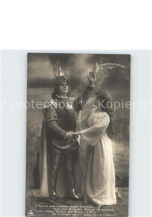 Wagner Richard Komponist Lohengrin Foto-PH-Nr. 4128-10