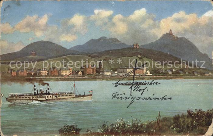 Hoffmann Heinrich Koenigswinter Seitenraddampfer