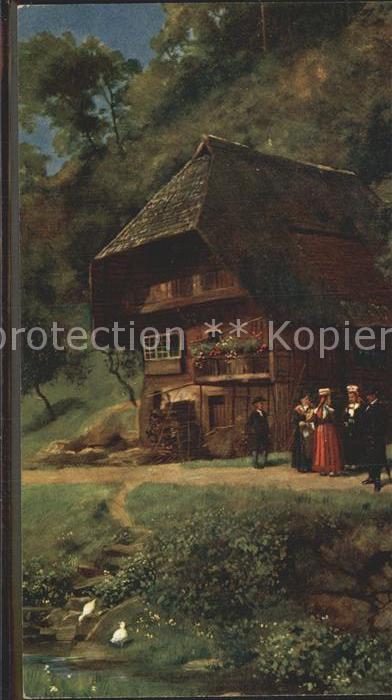 Hoffmann Heinrich Schwarzwaldhaus Schapbachtal