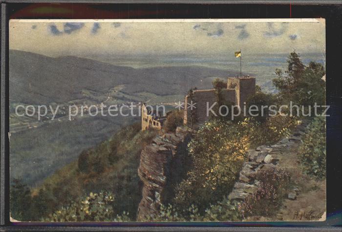 Hoffmann Heinrich Baden-Baden Altes Schloss