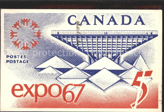 Expositions Reproduction of Commemorative Stamp Can