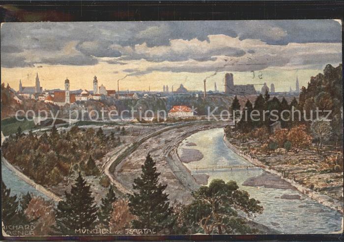 Wagner Richard Kuenstler Muenchen Isartal