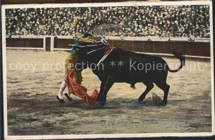 Stierkampf Corrida de Toros Estocada