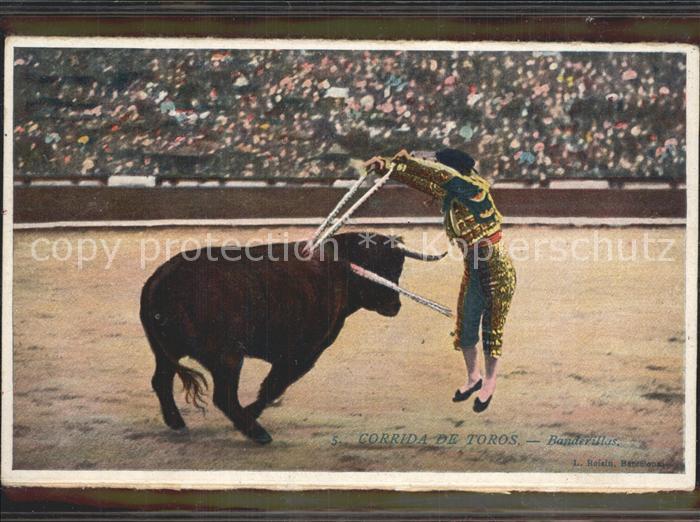 Stierkampf Corrida de Toros Banderillas