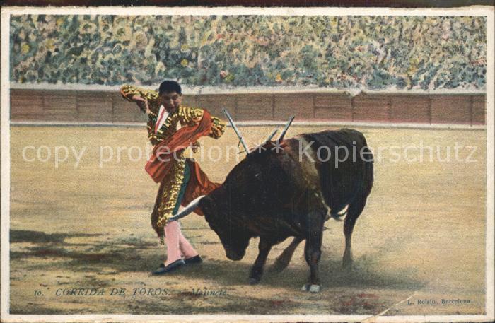 Stierkampf Corrida de Toros Molinete