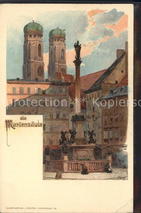 Kley Mariensäule München
