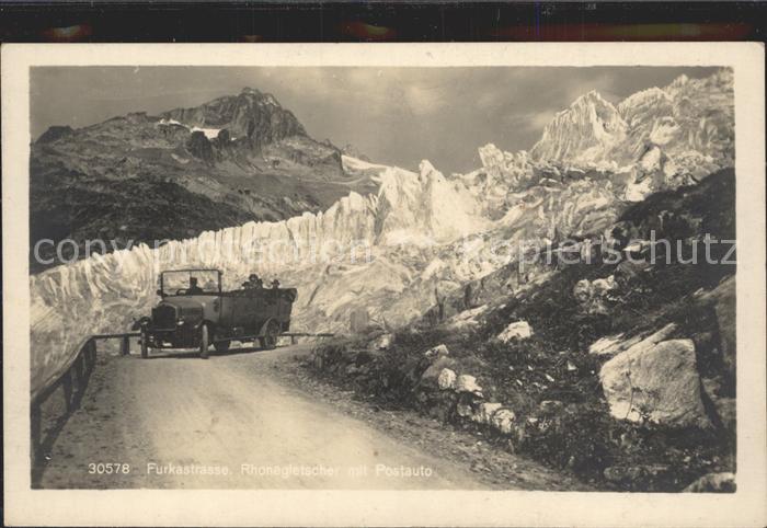 Postauto Furkastrasse Rhonegletscher