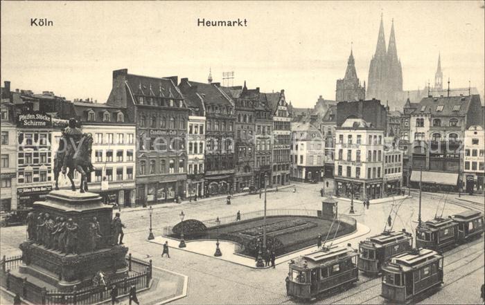 Strassenbahn Koeln Heumarkt