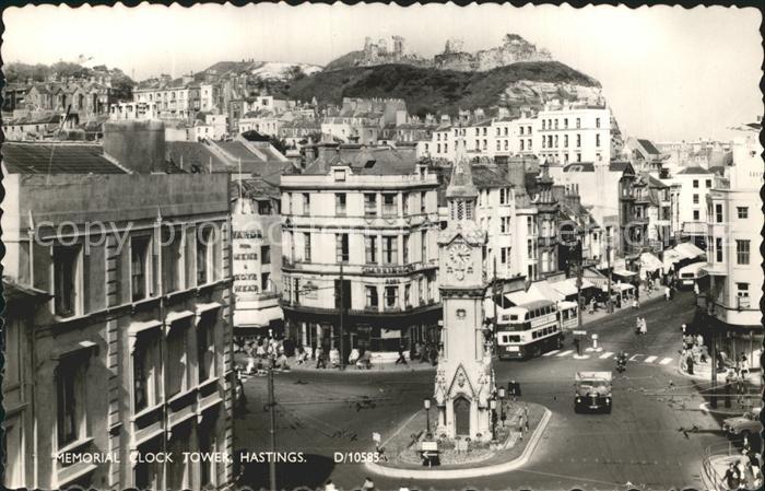 Hastings East Sussex Memorial Clock