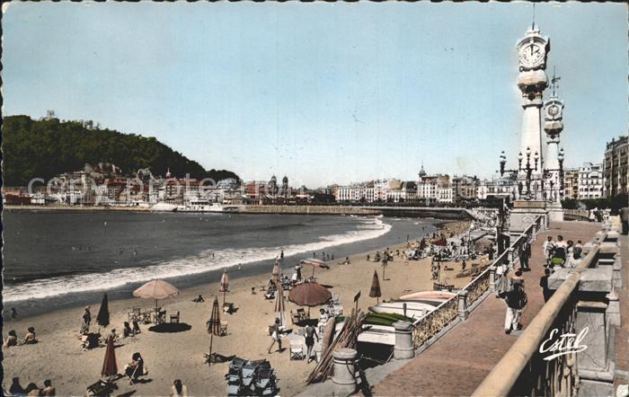 San Sebastian  Pais Vasco ES Playa de la Concha