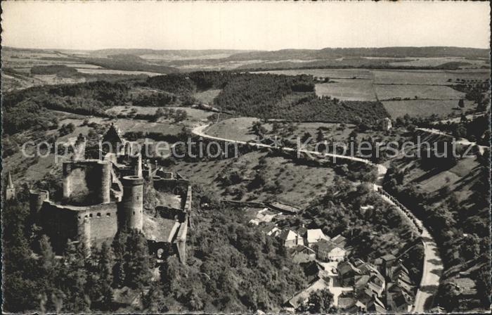 Vianden Fliegeraufnahme Chateau