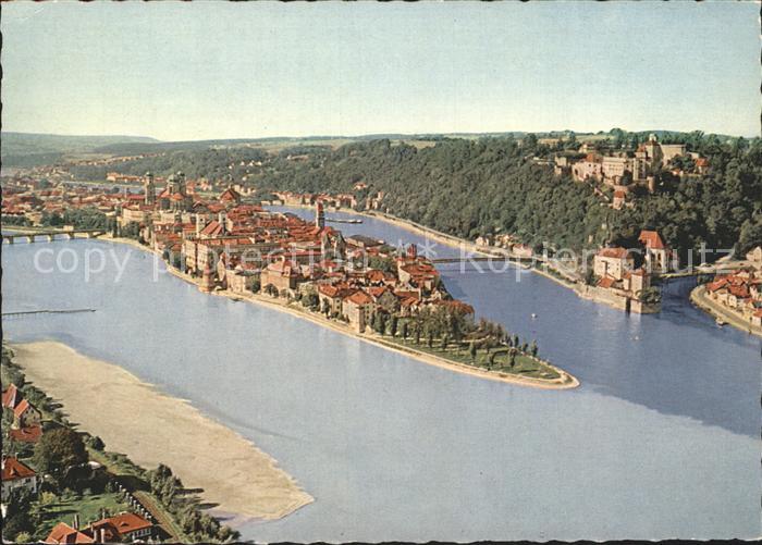 PAssAU Bayern Dreifluessestadt