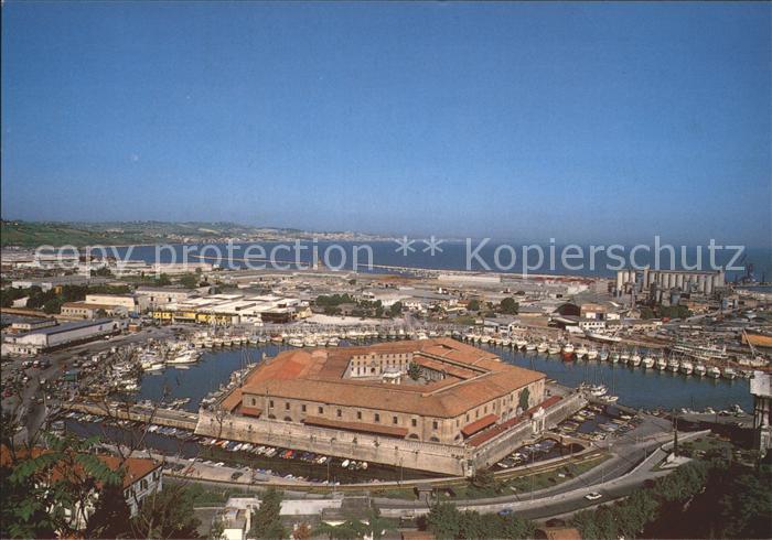 Ancona Marche Fliegeraufnahme il Lazaretto