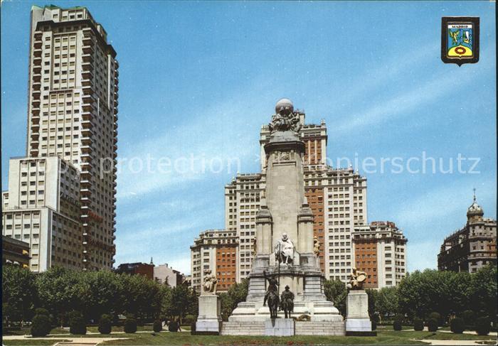 Madrid Spain Plaza de Espania