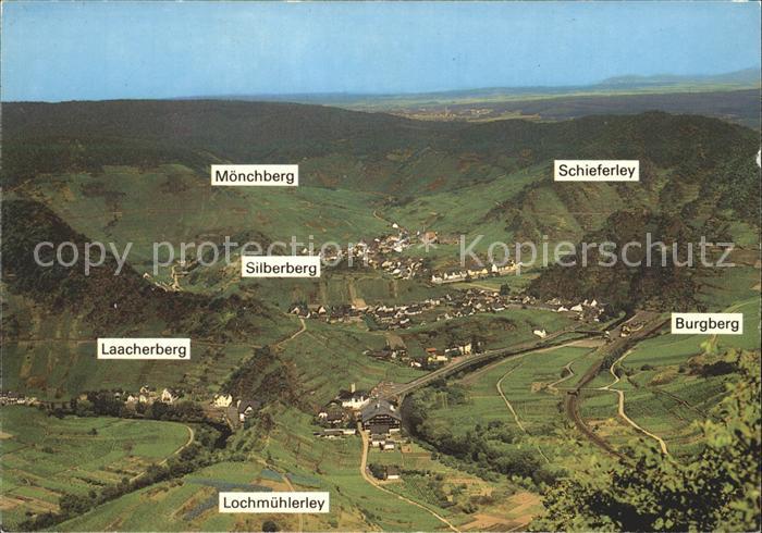 Mayschoss Fliegeraufnahme Winzerverein