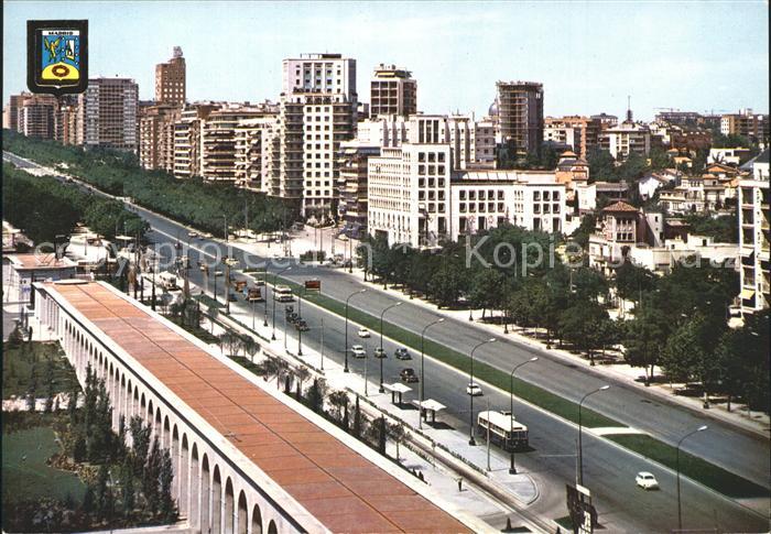 Madrid Spain Avenida del Generalisimo