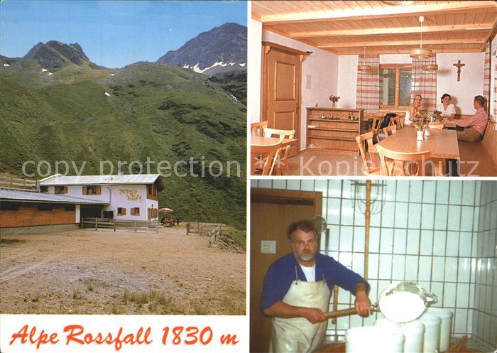 St Anton Arlberg Alpe Rossfall
