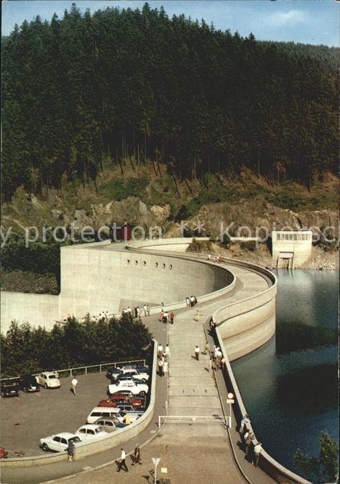 Okertalsperre Sperrmauer