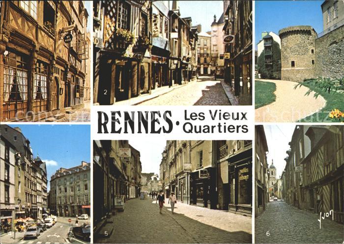 Rennes Ille-et-Vilaine Les Vieux Quartiers