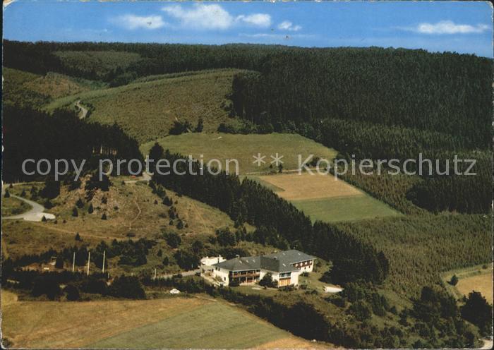 Niedersfeld Fliegeraufnahme Erholungsheim